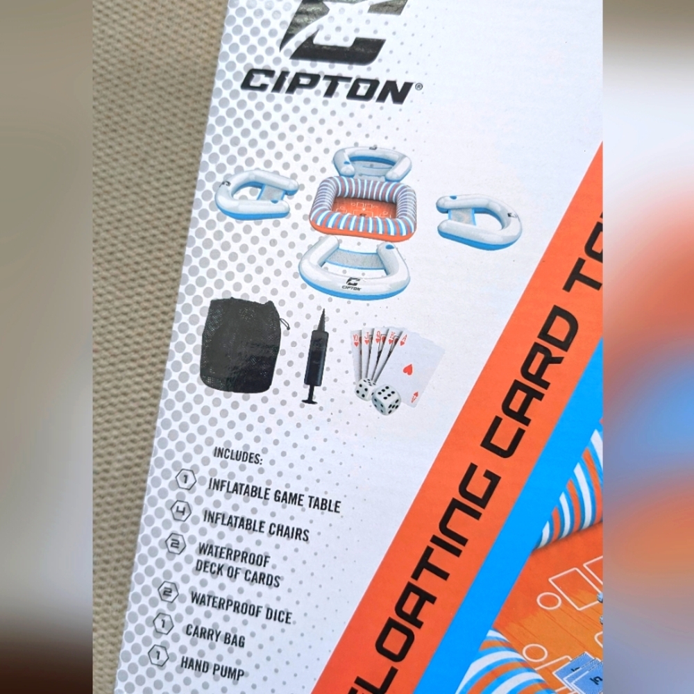 NIB CiptonFloating Card Table Set (Pool Edition) - Picture 2 of 8